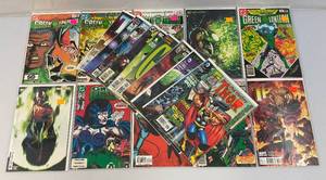lot 86 image: Misc. Comics Including 75 CENT GREEN LANTERN  And More (Bagged And Carded)