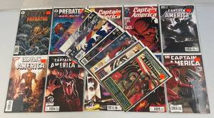 lot 94 image: Misc. Comics Including PREDATOR  And More (Bagged And Carded)