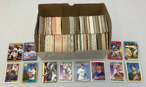 lot 110 image: Large Box Of Misc. Unsorted Sports Cards