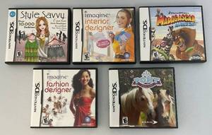 lot 131 image: Vintage Nintendo DS Games Including Madagascar Kartz And More