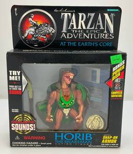 lot 142 image: 1995 TARZAN The Epic Adventures At The Earths Core  HORIB The Snakeman Action Figure (NEW OLD STOCK)
