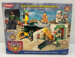 lot 158 image: 2003 Major Powers And The Star Squad Fisher Price Star Fortress Headquarters (New Old Stock)