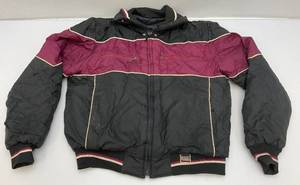 lot 218 image: Vintage Mid Century Nylon YAMAHA Maxim Wear Snowmobile Jacket (Mens LT)
