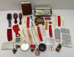 lot 228 image: Misc. Vintage Grooming Items And More