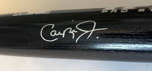 lot 7 image: Cal Ripken Jr. Autographed Louisville Slugger TPX Pro Stock Bat - JSA LOA