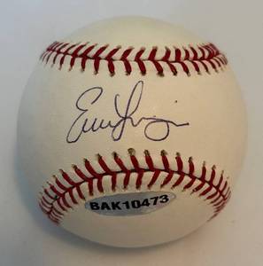 lot 22 image: Evan Longoria Autographed MLB Baseball - Rawlings Official MLB Ball