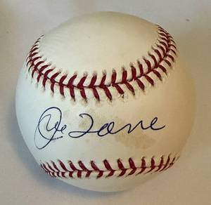 lot 25 image: Joe Torre - Autographed Baseball Rawlings OMLB Selig Ball