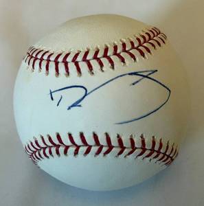 lot 28 image: Yu Darvish Autographed Rawlings MLB Baseball in Display Case