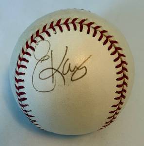 lot 36 image: Eric Karros Autographed Baseball - Rawlings Official Major League Baseball