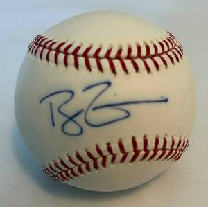 lot 42 image: Ryan Zimmerman Autographed MLB Baseball - Official Major League Baseball, Rawlings