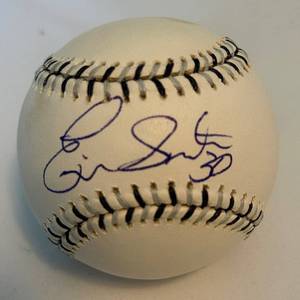 lot 45 image: Ervin Santana Autographed Baseball - 2008 All-Star Game Official MLB Ball, Display Case Included