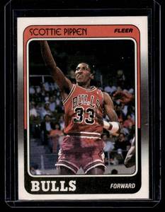 lot 14A image: Scottie Pippen RC 1988 Fleer #20 Vintage Rookie Basketball Card