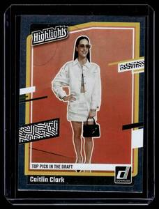 lot 22A image: Caitlin Clark RC 2023 CC Collection #H15 Highlights Rookie WNBA Basketball Card