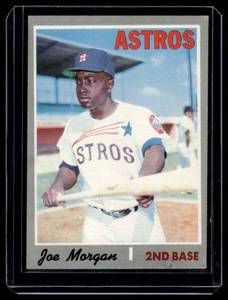 lot 42A image: Jor Morgan 1970 Topps #537 Vintage Baseball Card