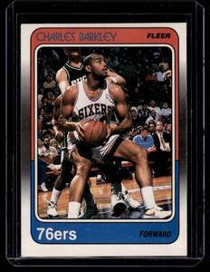 lot 74A image: Charles Barkley 1988 Fleer #85 Vintage Basketball Card