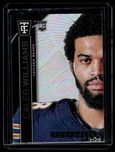 lot 103A image: Caleb Williams RC 2024 Totally Certifies Portraits #4 Rookie Football Card