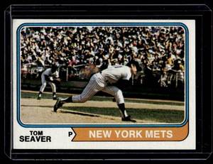 lot 110A image: Tom Seaver 1974 Topps #80 Vintage Baseball Card