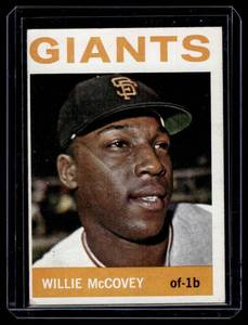 lot 159A image: Willie McCovey 1964 Topps #350 Vintage Baseball Card