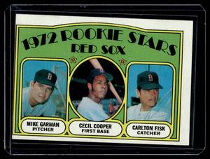 lot 48B image: Carlton Fisk RC 1972 Topps #79 Rookie Vintage Baseball Card