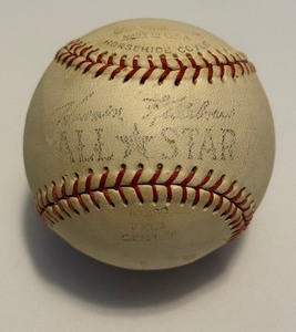 lot 93B image: 1962 Harmon Killebrew All-Star Vintage Baseball