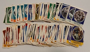 lot 119B image: 1972 Sunoco Football Stamps - Large Lot - Vintage Football Cards