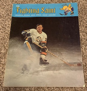 lot 88 image: The Fighting Saints 1973 February 16th Game Program vs. Ottawa Nationals Vintage Hockey