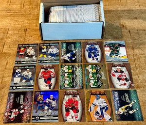 lot 124 image: 2023-24 MVP NHL Hockey Card Box w Stars and Inserts - McDavid, Crosby, Ovechkin and More