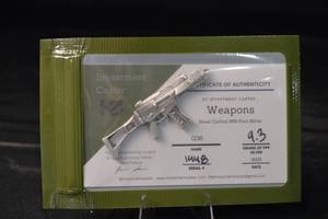 lot 83 image: Investment Caster Weapons G36 - Hand-crafted 999 Pure Silver 9.3 g