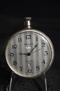 lot 134 image: Quartz Pocket Watch with Date Window - Japan Movement