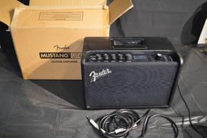 lot 152 image: Fender Mustang GT40 Guitar Amplifier 40W with Bluetooth & USB