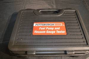 lot 177 image: Pittsburgh Automotive Fuel Pump and Vacuum Gauge Tester