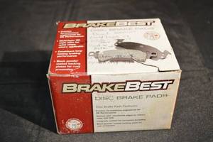 lot 183 image: BrakeBest MKD814 Disc Brake Pads - 2-Pack