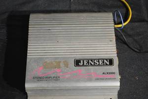 lot 200 image: Jensen ALX2000 Stereo Amplifier - 100W x 2 MOSFET Power, Low-Pass Crossover