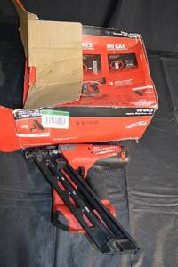lot 278 image: Milwaukee M18 FUEL Cordless Finish Nailer Untested Home Depot Return