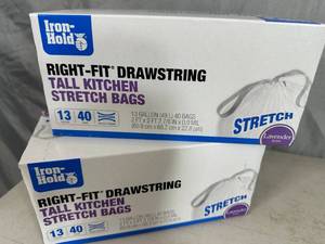 lot 118 image: 80 New Scented Kitchen Trash Bags