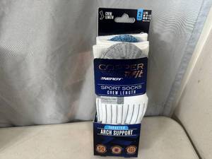 lot 147 image: 2 New Pairs Copper Fit Energy Sport Socks