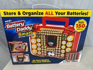 lot 149 image: New Battery Daddy Smart Storage System with Tester