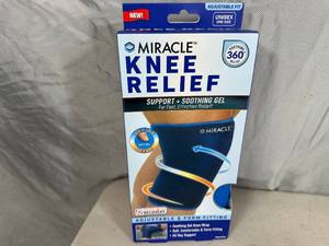 lot 163 image: New Miracle Knee Relief Hot  Cold Gel Sleeve