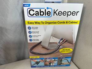 lot 164 image: New Cable Keeper 10 ft Cable Organizer Loom