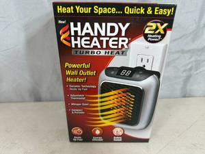 lot 220 image: New Handy Heater Turbo Heat Outlet Heater