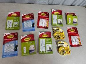 lot 251 image: New Command Mounting Strips, Hooks, Scotch Tape, and More