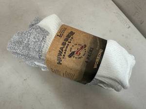 lot 303 image: New 4 Pack of Hiwassee Trading Socks