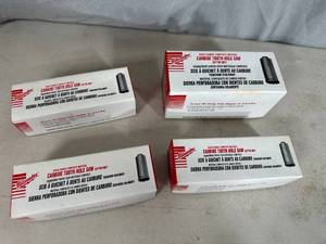 lot 313 image: 4 New Milwaukee Carbide Tooth Hole Saws - 4 Sizes