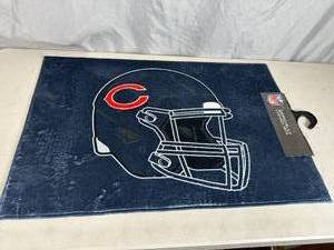 lot 6 image: New Chicago Bears NFL Football Rug