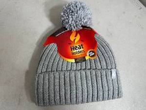 lot 24 image: New Pair of Heat Holders Thermal Winter Hat