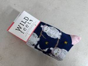 lot 26 image: 6 New Pairs of Womens Novelty Dress Socks