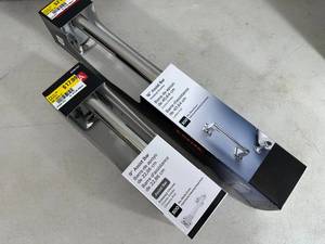 lot 45 image: 2 New Delta Polished Chrome Mobility Assist Bars