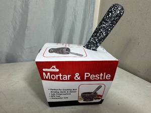 lot 57 image: New Mortar and Pestle Set