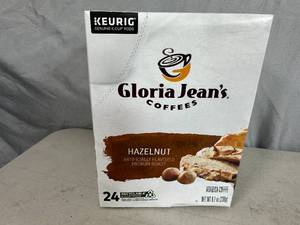 lot 76 image: 24 New Keurig K-Cups Gloria Jeans Hazelnut Coffee