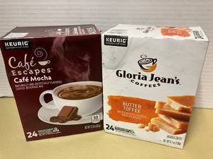 lot 47 image: Caf Mocha and Butter Toffee K-Cups